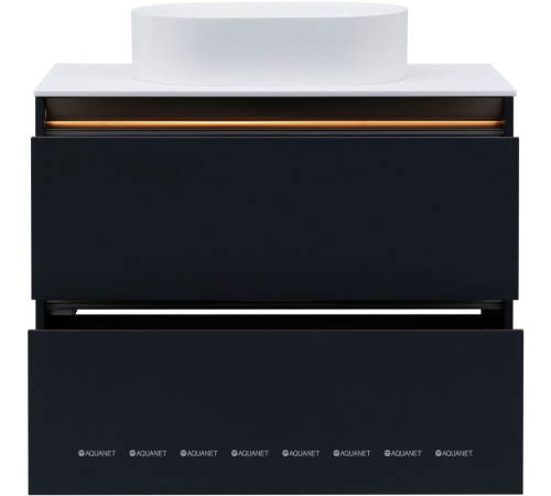 Тумба под раковину Allen Brau Activity 90 см антрацит матовый/олива браш 1.34013.AM