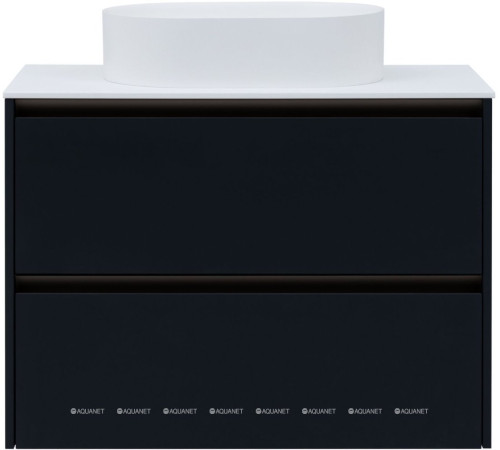 Тумба под раковину Allen Brau Activity 90 см антрацит матовый/олива браш 1.34013.AM