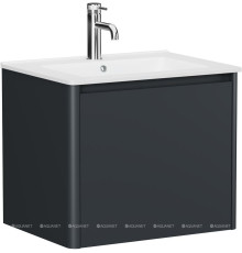 Тумба под раковину Allen Brau Gravity 60 1 ящик антрацит матовый 1.370012.AM