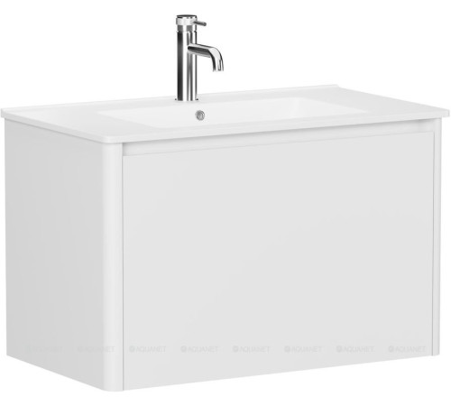 Тумба Allen Brau GRAVITY 80 см 1 ящик белый матовый 1.370013.WM