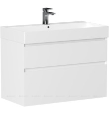 Тумба под раковину Allen Brau INFINITY 85 см 2 ящика белый матовый 1.210026.WM