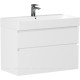 Тумба под раковину Allen Brau INFINITY 85 см 2 ящика белый матовый 1.210026.WM