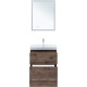 Тумба под раковину Aquanet Алвита New 60 напольная 2 ящика дуб веллингтон табак 00344127