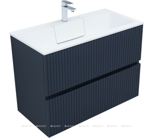 Тумба под раковину Aquanet Джейн 90 маренго 00313303