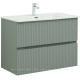 Тумба под раковину Aquanet Джейн 90 мисти грин 00313319