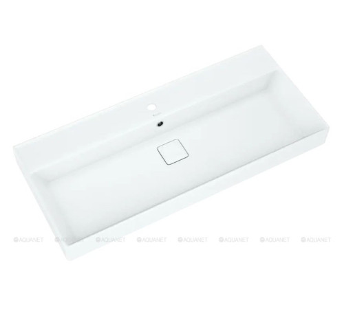 Тумба под раковину Aquanet Лофт 100 дуб веллингтон белый 00345457