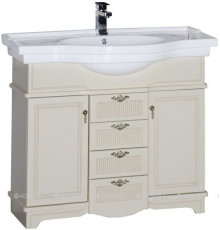 Тумба под раковину Aquanet Луис 100 бежевая 00172698