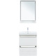 Тумба под раковину Aquanet Милан 60 белый глянец 00336367