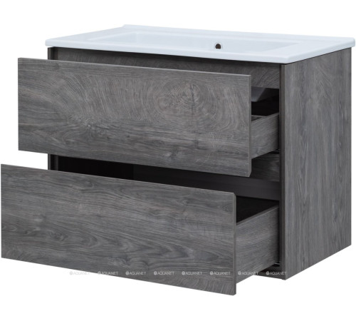 Тумба под раковину Aquanet Милан 85 см дуб рошелье подвесная 00339969