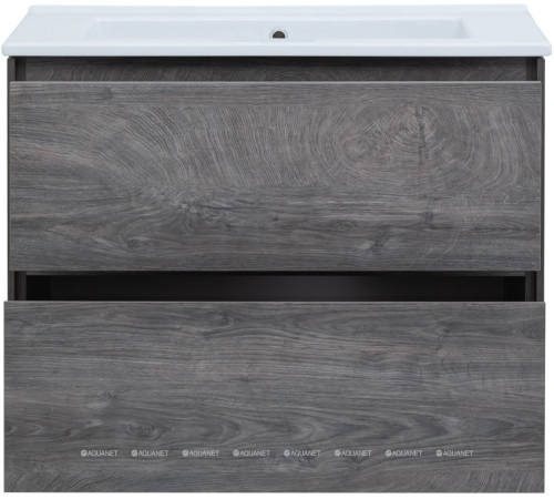 Тумба под раковину Aquanet Милан 85 см дуб рошелье подвесная 00339969