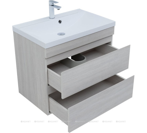 Тумба под раковину Aquanet Нота New 75 дуб холден 00334204