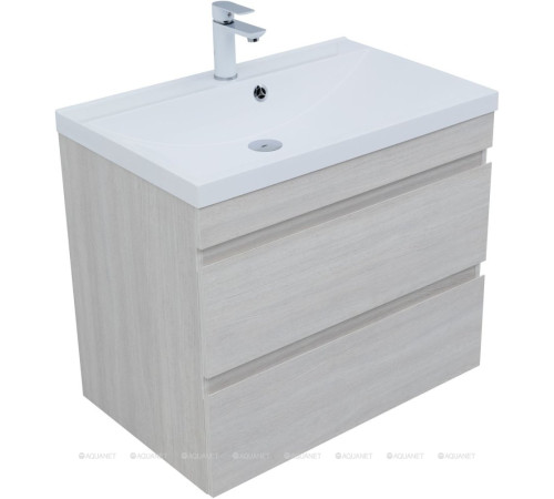 Тумба под раковину Aquanet Нота New 75 дуб холден 00334204