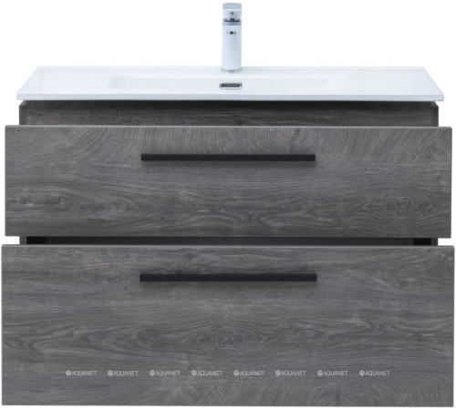 Тумба Aquanet Nova 100 2 ящика дуб рошелье 00243658
