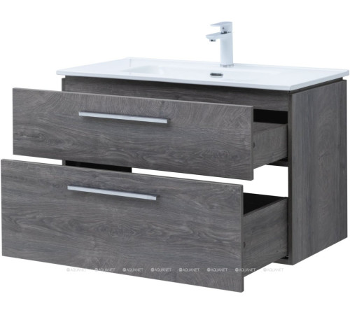 Тумба Aquanet Nova 100 2 ящика дуб рошелье 00243658