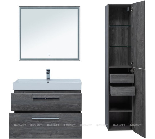 Тумба Aquanet Nova 100 2 ящика дуб рошелье 00243658