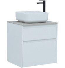 Тумба под раковину Aquanet Nova Lite 60 2 ящика белый глянец 00242575