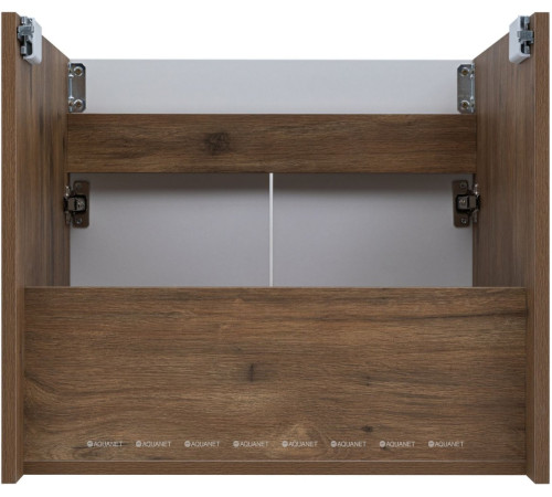 Тумба под раковину Aquanet Оптима 60 дуб рустикальный/белый сатин 00344791