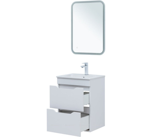 Тумба для ванной Aquanet Практика 50 2 ящика 00347914