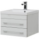 Тумба под раковину Aquanet Верона 58 New подвесная белый матовый 00272423