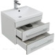 Тумба под раковину Aquanet Верона 58 New подвесная белый матовый 00272423