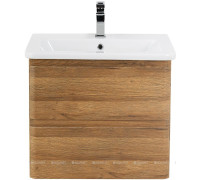 Тумба под раковину BelBagno Albano 600 подвесная Rovere Rustico ALBANO-CER-600-2C-SO-RR
