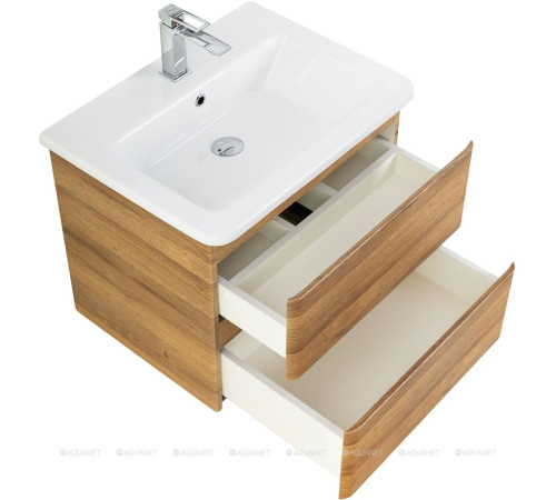 Тумба под раковину BelBagno Albano 600 подвесная Rovere Rustico ALBANO-CER-600-2C-SO-RR