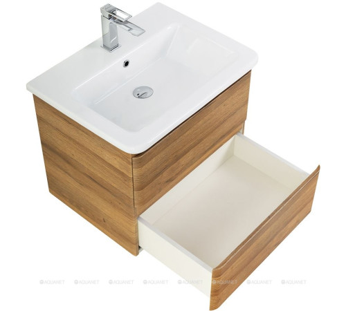 Тумба под раковину BelBagno Albano 600 подвесная Rovere Rustico ALBANO-CER-600-2C-SO-RR