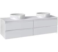 Тумба со столешницей Jacob Delafon Madeleine 120 см с подсветкой белый блестящий EB2085-J5