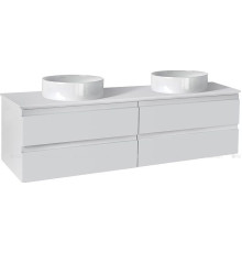 Тумба со столешницей Jacob Delafon Madeleine 120 см с подсветкой белый блестящий EB2085-J5