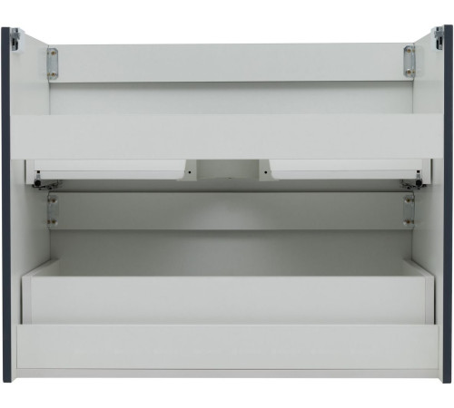 Тумба с раковиной Aquanet Джейн 80 маренго раковина Flat 00332539