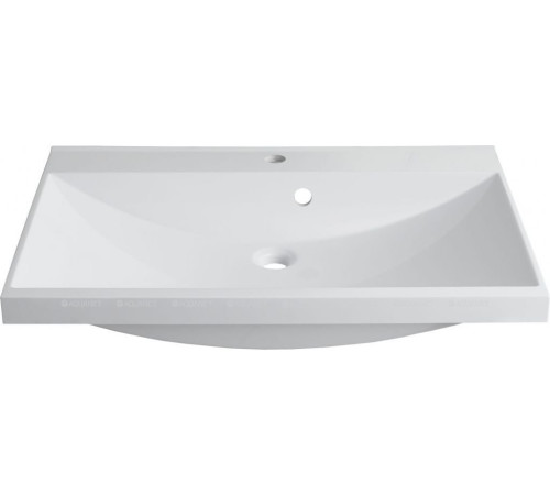 Тумба с раковиной Aquanet Нота New 75 дуб веллингтон табак 00335876