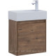 Тумба с раковиной Aquanet Nova Lite 50 1 дверь дуб рустикальный 00302521