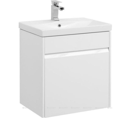 Тумба с раковиной Aquanet Палермо 60 Moduo белый 00263808