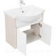 Тумба с раковиной Aquanet Сидней 65 дуб атланта/белый раковина Everson 00354985