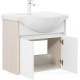 Тумба с раковиной Aquanet Сидней 65 дуб атланта/белый раковина Everson 00354985