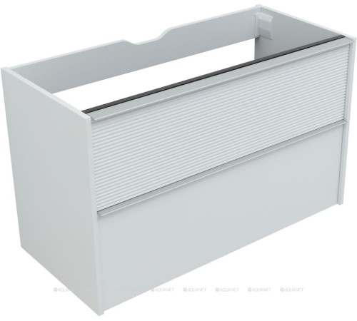 Тумба с раковиной Aquanet Вита 100 белый матовый 00339163