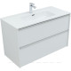 Тумба с раковиной Aquanet Вита 100 белый матовый 00339163
