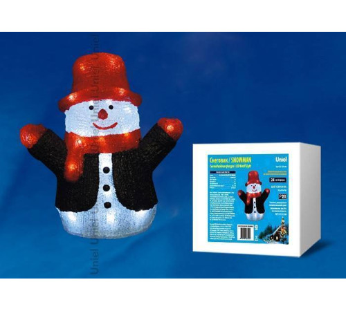 Снеговик световой Uniel ULD 9557