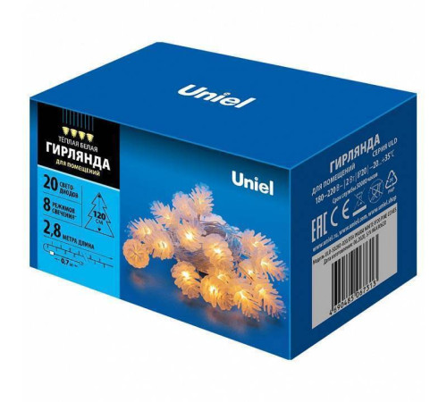 Гирлянда с насадками Uniel ULD 9582