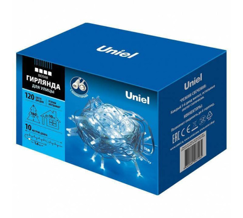 Гирлянда Нить Uniel ULD-S1000-120 UL-00001351