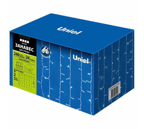 Гирлянда-занавес Uniel ULD-C2030-240/DTA MULTI IP20 UL-00001356