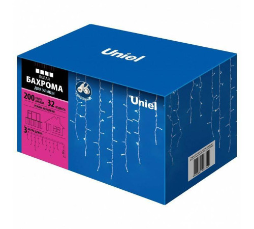 Бахрома световая Uniel ULD-B3010-200 UL-00001366