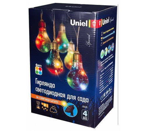 Гирлянда на солнечных батареях Uniel USL-S-126 UL-00003332