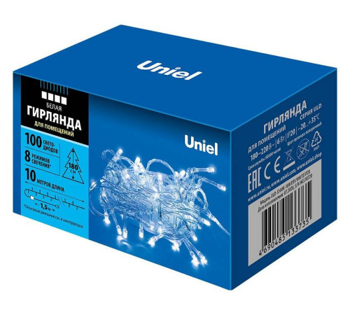Гирлянда Нить Uniel ULD-S1000 UL-00007201