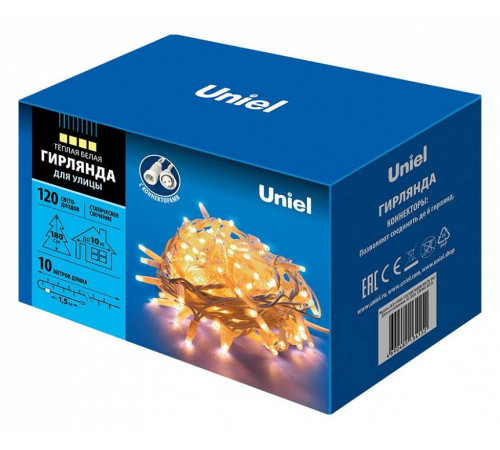 Гирлянда Супернить Uniel ULD-S1000 UL-00007203