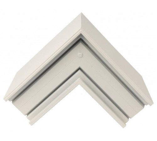 Соединитель угловой L-образный для треков накладных Uniel UBX-MS21 UL-00008730