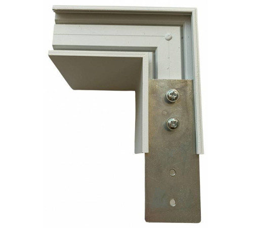 Соединитель угловой L-образный для треков накладных Uniel UBX-MS21 UL-00008730