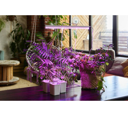 Подставка для цветов Uniel UFP-G10A H65 WHITE UL-00010041