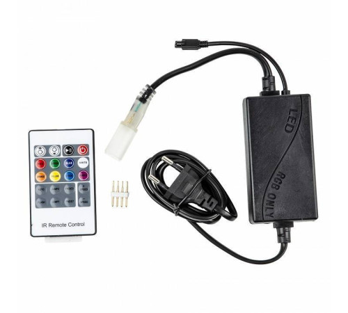 Контроллер-регулятор цвета RGB с пультом ДУ Uniel ULC-N22-RGB UL-00010579