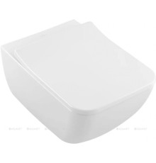 Унитаз подвесной Villeroy & Boch Venticello 375x560 мм с сиденьем 4611RS01